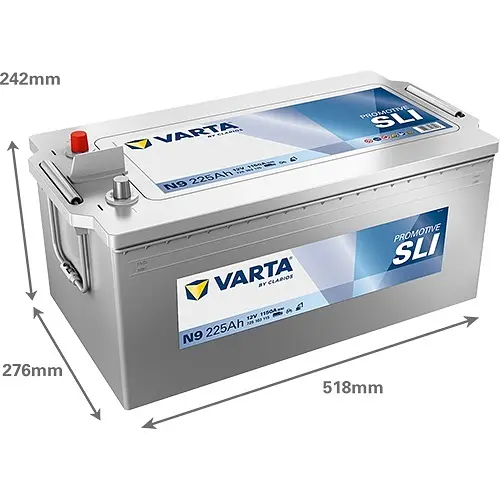 Акумулятор Varta Promotive SLI 12В 225Аг 1150А (EN) L+ (725103115) - фото 2
