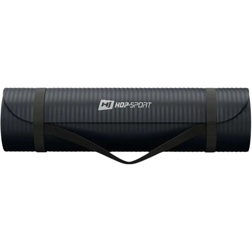 Килимок для йоги Hop-Sport HS-NB015GM NBR 1.5 см чорний - фото 6