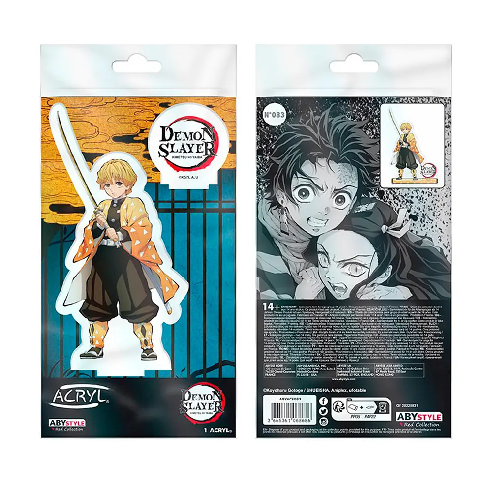 Акрилова фігурка Demon Slayer: Kimetsu no Yaiba Zenitsu - фото 2