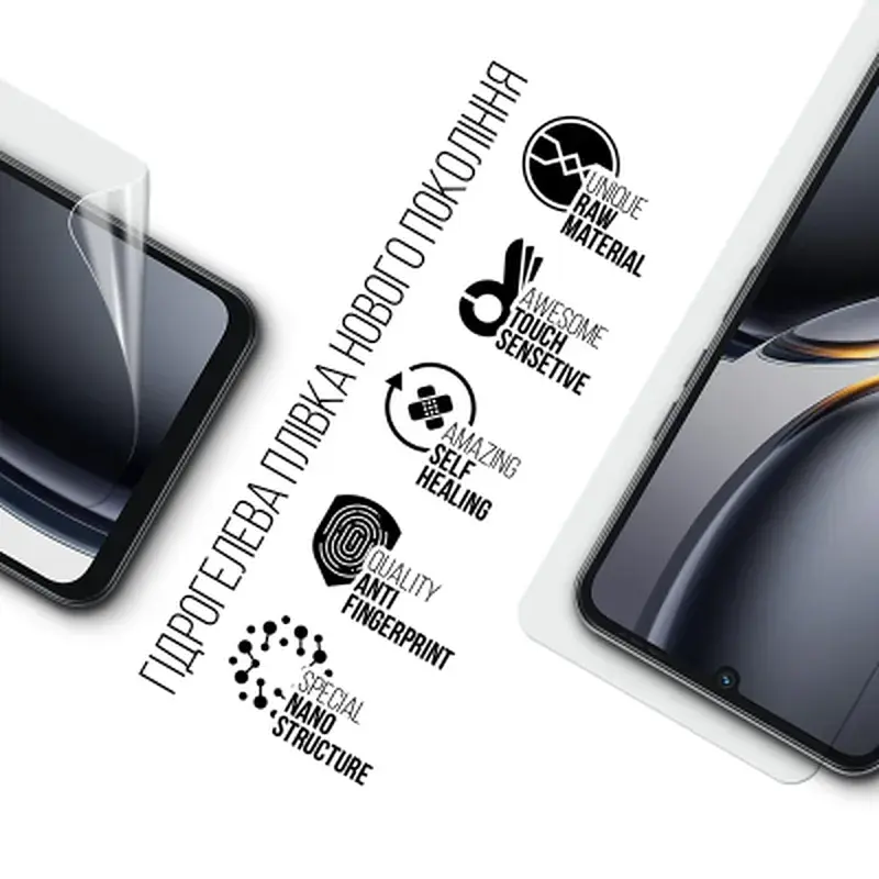 Плівка захисна Armorstandart hydrogel Tecno Spark Go 3 4G (ARM91005) - фото 2
