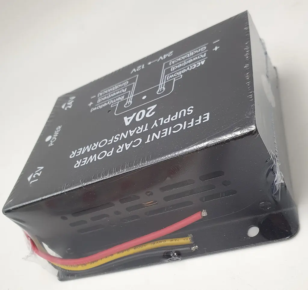 Перетворювач напруги 24 V на 12 V, автоінвертор-конвертор DC/DC 24 V-12 V 20 A UKC - фото 3