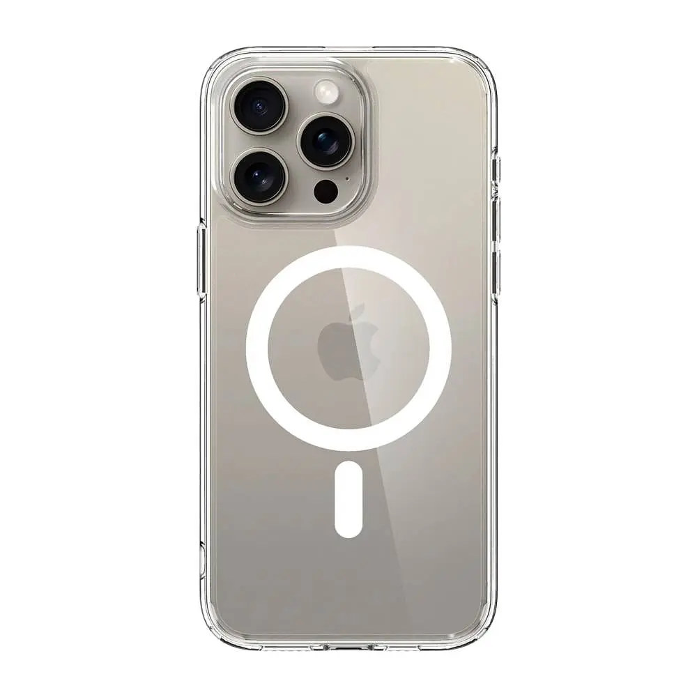 Чохол Spige Ultra Hybrid MagSafe Apple iPhone 15 Pro Transparent - фото 8