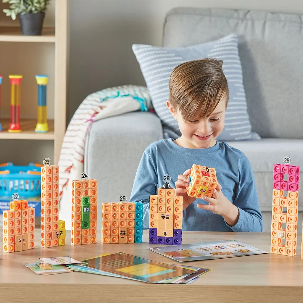 Учебный игровой набор Learning Resources Numberblocks Учимся считать 21-30 Mathlink (HM96321-RU) - фото 6