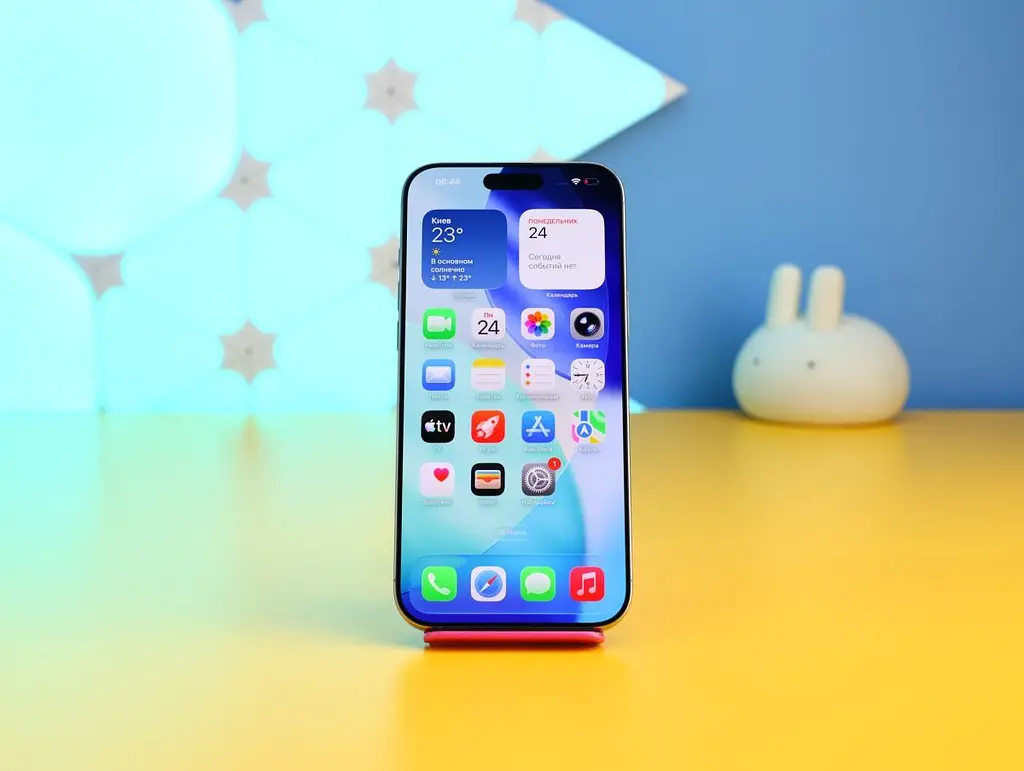 Смартфон Apple iPhone 16 Pro Max 512 ГБ натуральний титан (MYX33) б/в [175287] - фото 2
