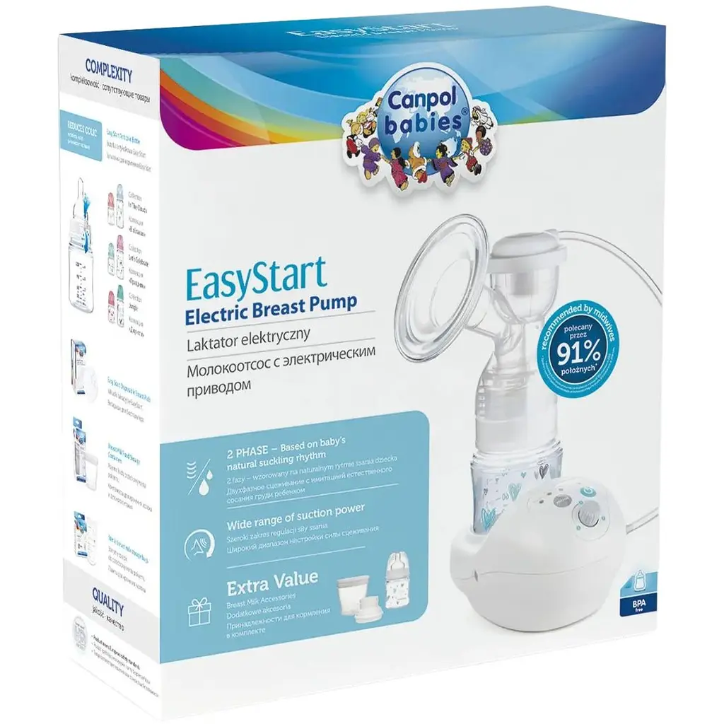 Молоковідсмоктувач Canpol babies EasyStart (12/201) - фото 8