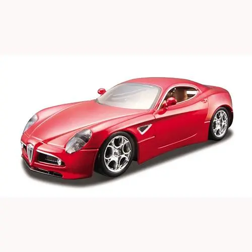 Автомодель Bburago Alfa 8C Competizione (2007) червона (18-43004) - фото 2