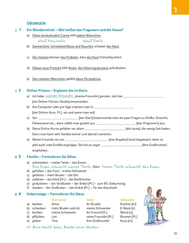 Ubungsgrammatik fur die Mittelstufe – PLUS Buch mit Code - Магдалена Матуссек - фото 5