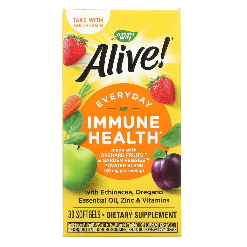 Комплекс для Підтримки Імунітету Alive! Everyday Immune Health - 30 софтгель