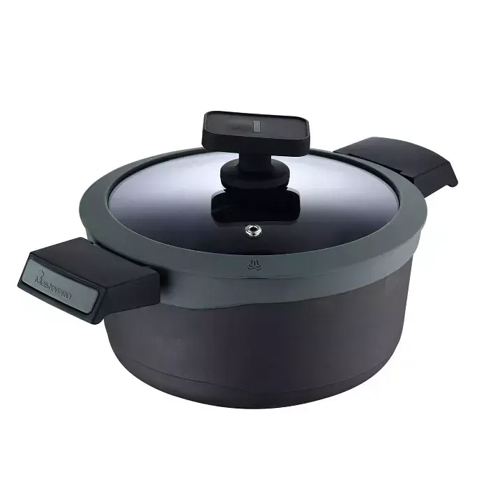 Каструля з кришкою MasterPro Gastro reeco, 2,7 л (BGMP-8106) - фото 2
