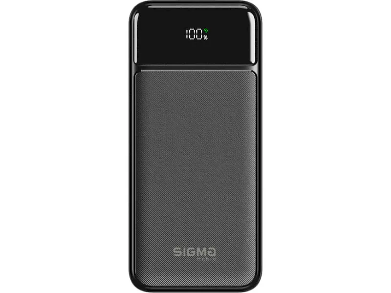 Зовнішній акумулятор (Power Bank) Sigma mobile X-power 30000mAh Black (SI30A4QL)
