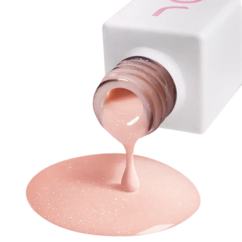 Рідкий гель для укріплення та моделювання Joia vegan PolyLiquid gel Apricot Gleam 8 мл - фото 2