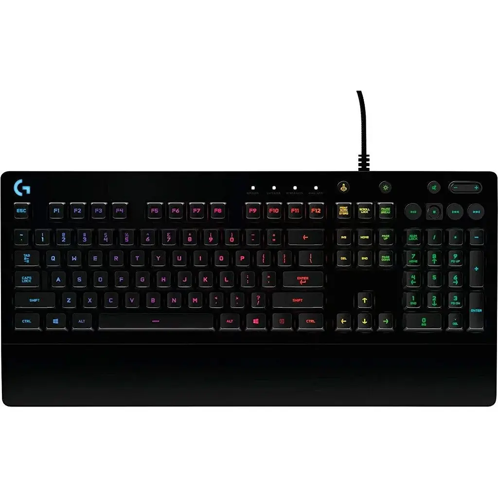 Клавіатура Logitech G213 Prodigy RGB Gaming Keyboard USB black UKR (920-010740) - фото 1