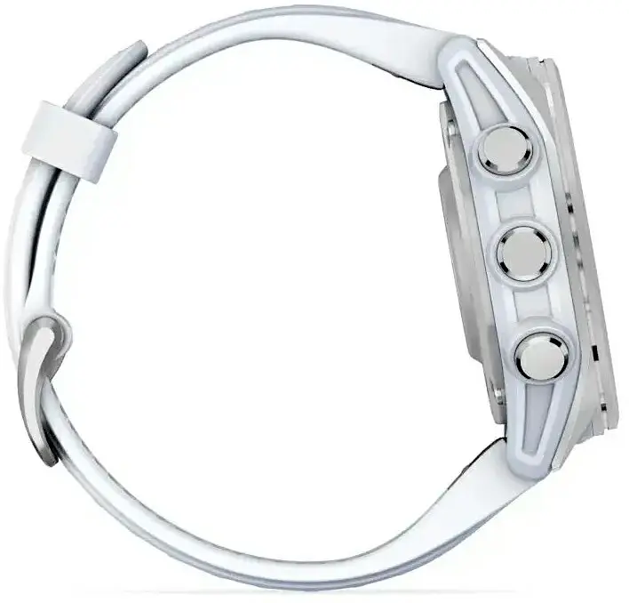 Смарт-годинник Garmin Fenix 8 43mm AMOLED Silver with Whitestone Silicone Band (010-02903-00) - фото 10