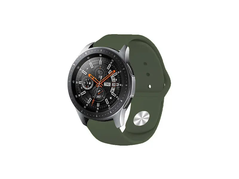 Ремінець BeCover Sport Band Khaki for Amazfit Bip / Amazfit Bip Lite / Amazfit Bip S Lite / Amazfit GTR 42mm / Amazfit GTS / Xiaomi TicWatch S2 / Xiaomi TicWatch E (706204) - фото 4