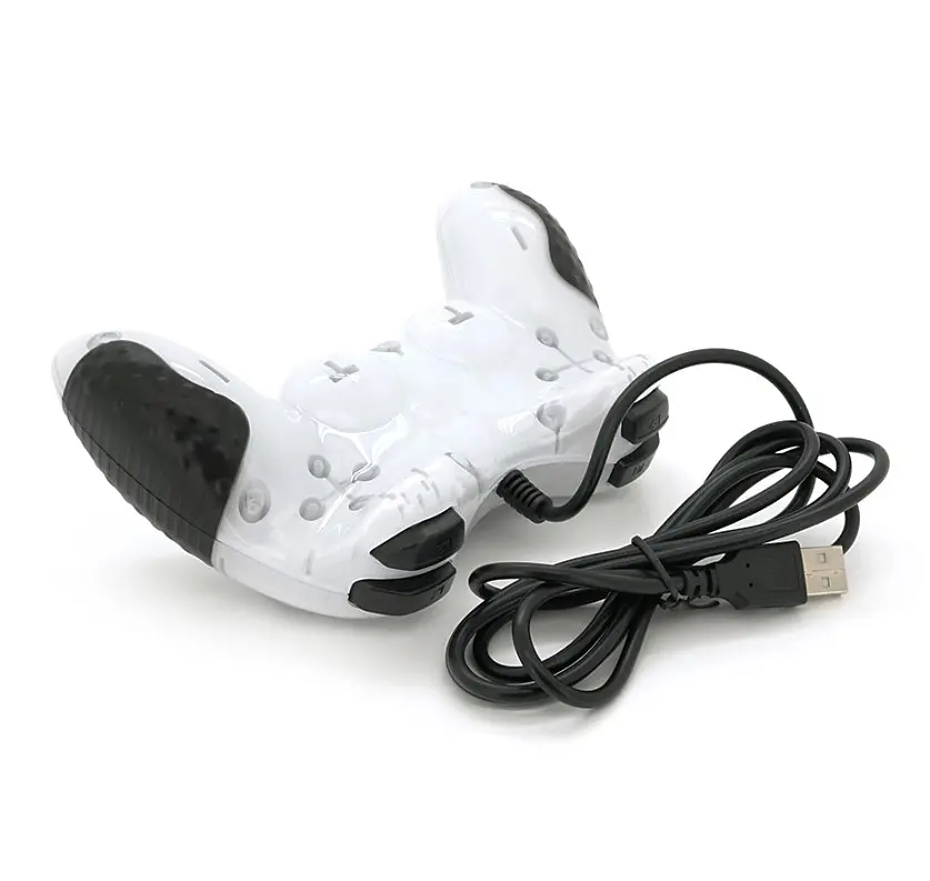 Геймпад джойстик Microkingdom 8700 DoubleShock USB White - фото 5