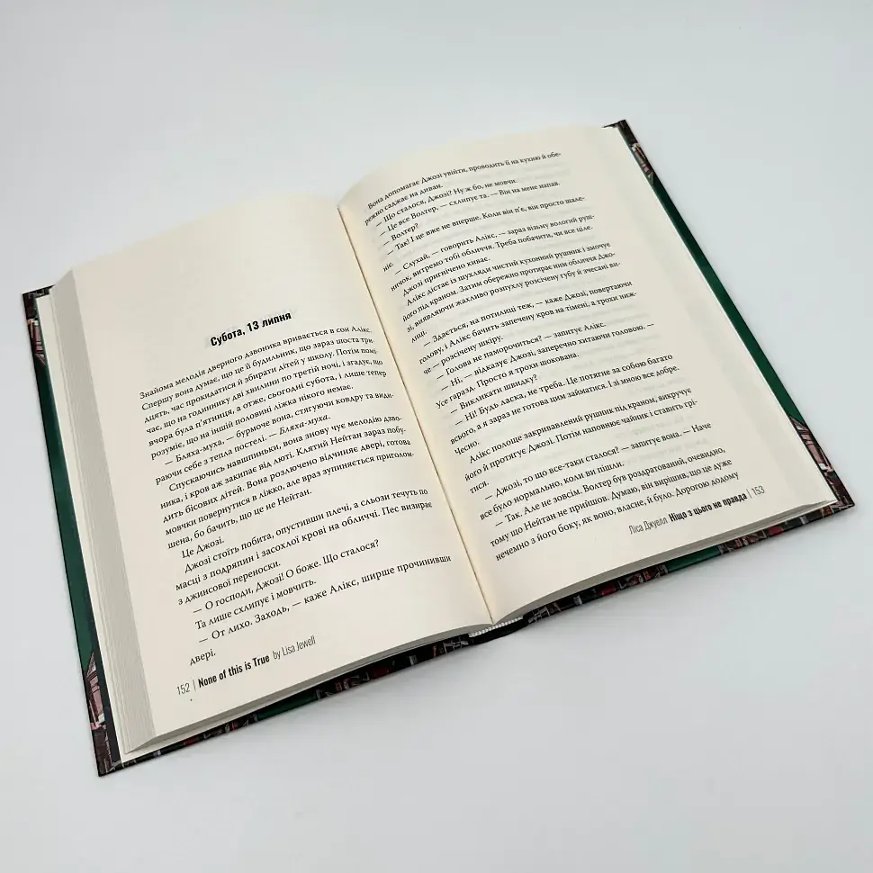 Ніщо з цього не правда - Ліса Джуелл | Рідна мова, книга українською, нова, тверда - фото 3