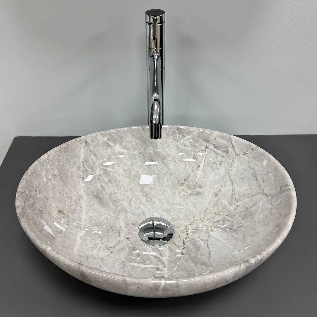 Умивальник VBI Parma накладний 41.5x33.5 см stone glossy VBI-011027 - фото 2