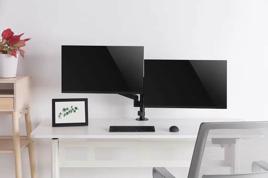 Настільне кріплення для двох моніторів OfficePro 17-32" Black (MA722B) - фото 10