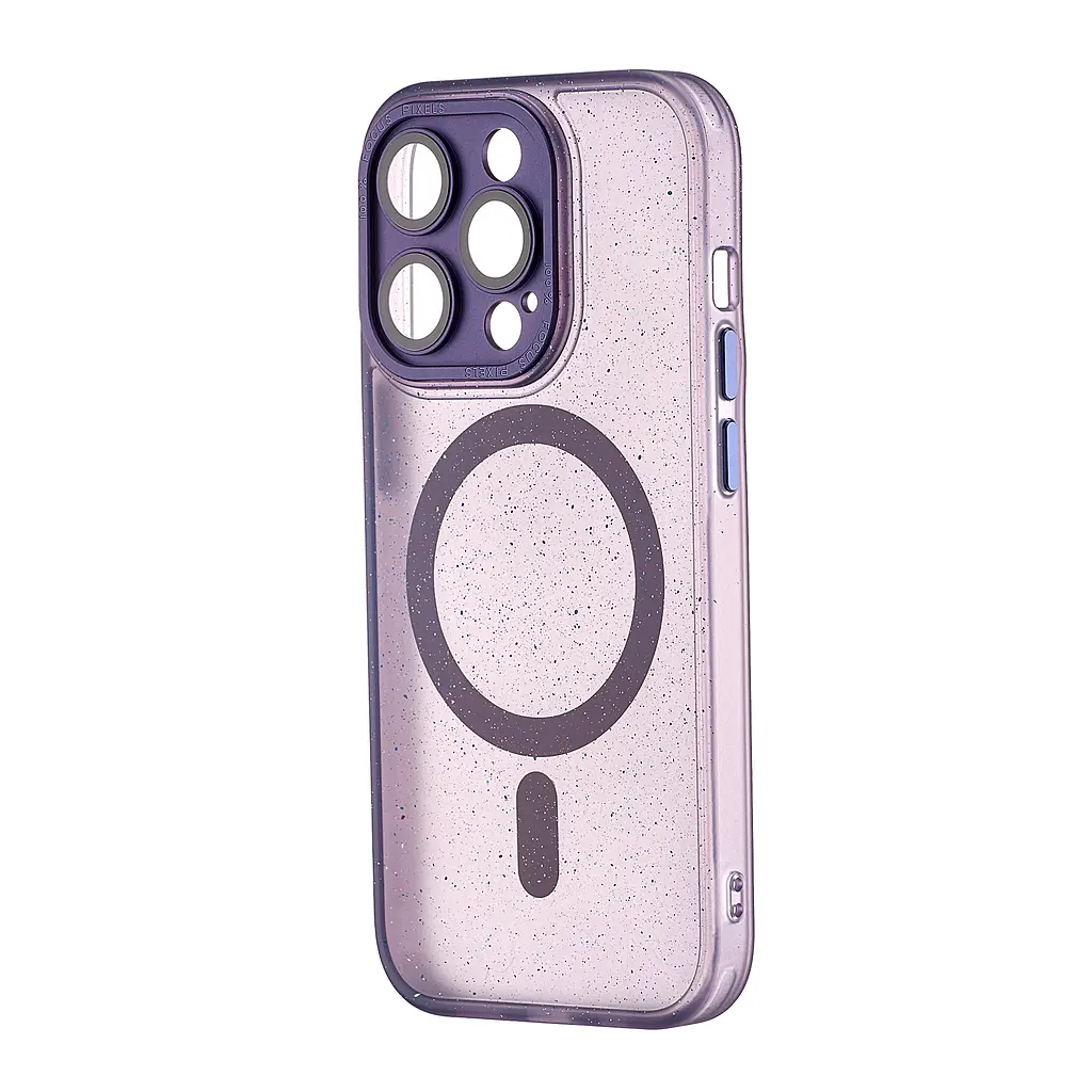 Чохол Splatter with MagSafe iPhone 14 Pro Purple
