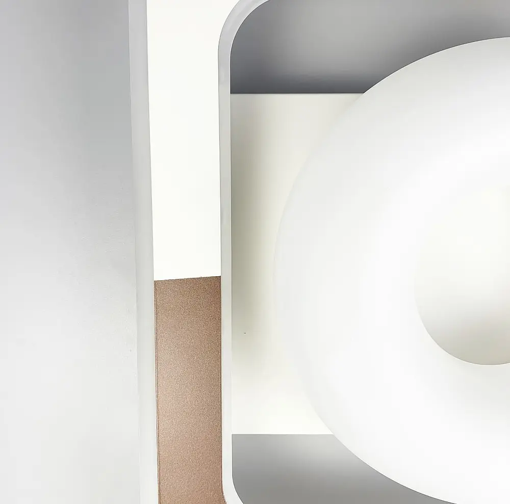 LED люстра в двухцветном корпусе Line.F 9008 001 S - фото 2