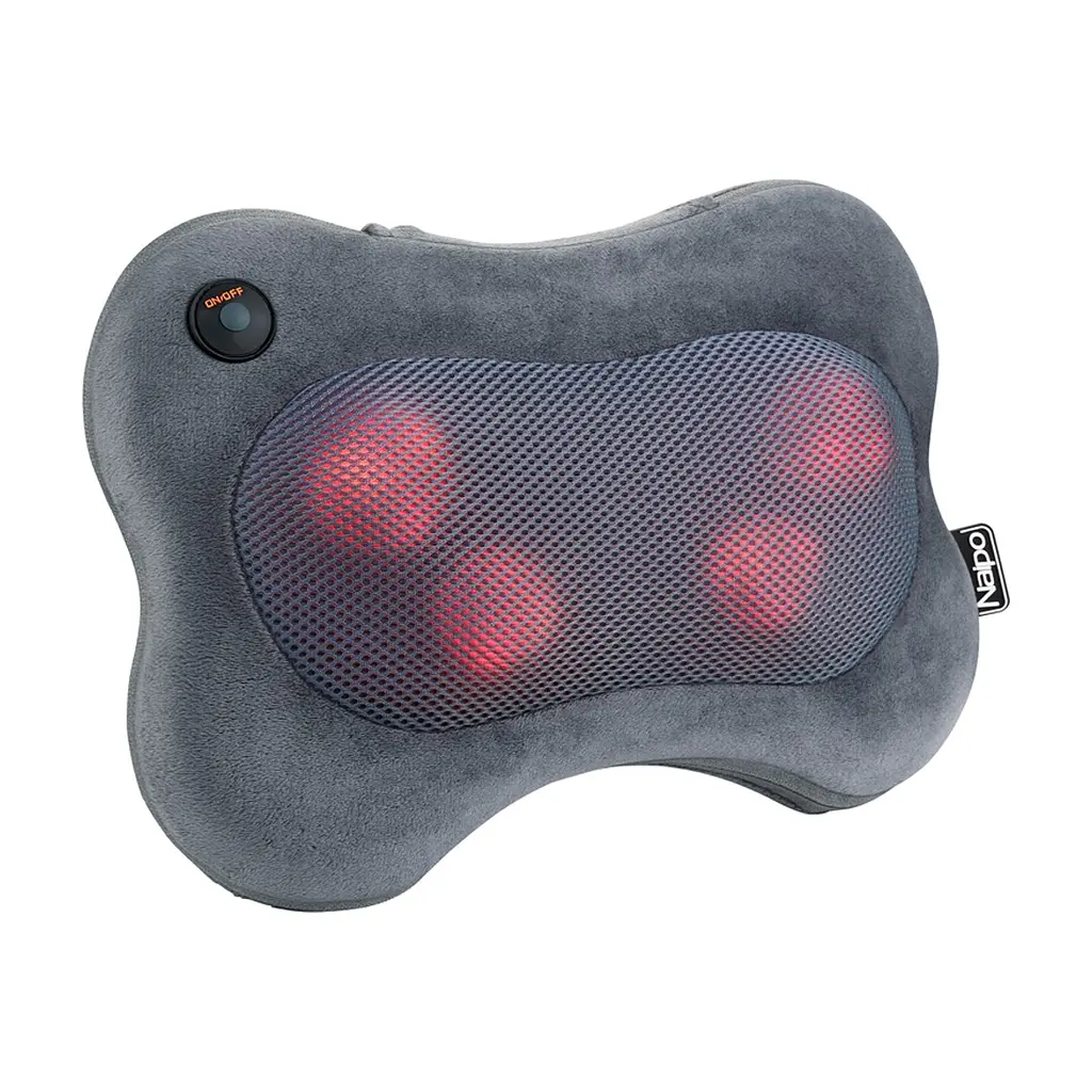 Массажер-подушка для шеи и спины Naipo Plush MGP-129M  - фото 3