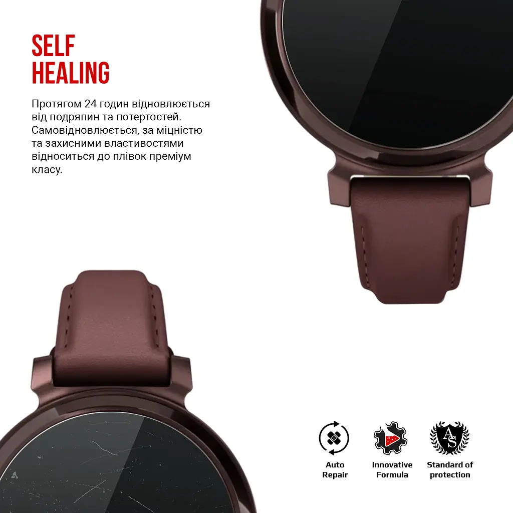 Гідрогелева плівка на годинники Garmin Lily 2 ArmorStandart захисна плівка для смарт годинників прозора (ARM86963) - фото 3