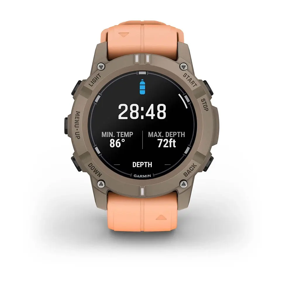 Смарт-годинник Garmin Descent G2 Paloma with Shell Pink Band (010-02986-01) - фото 9