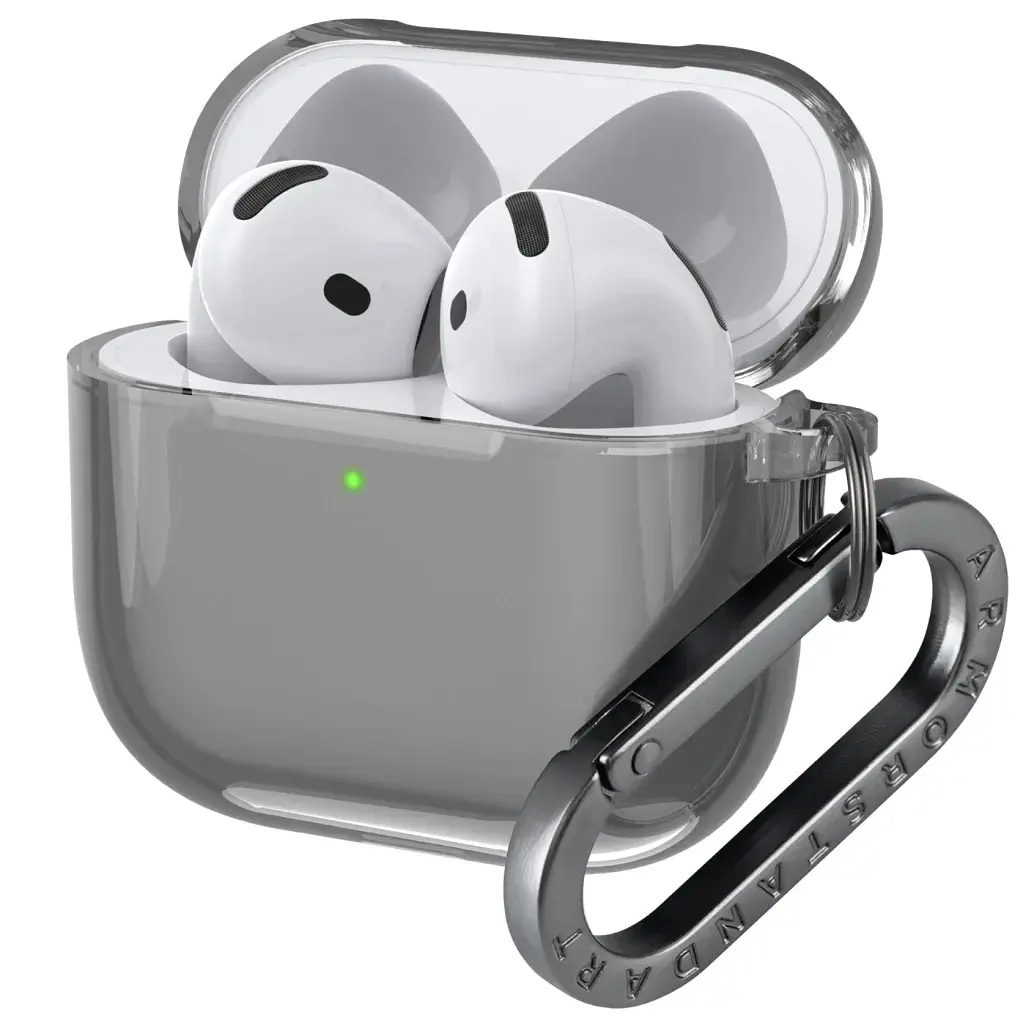 Чохол для навушників Armorstandart Air для Apple Airpods 4 Black (ARM82606) (ARM82606) - фото 2