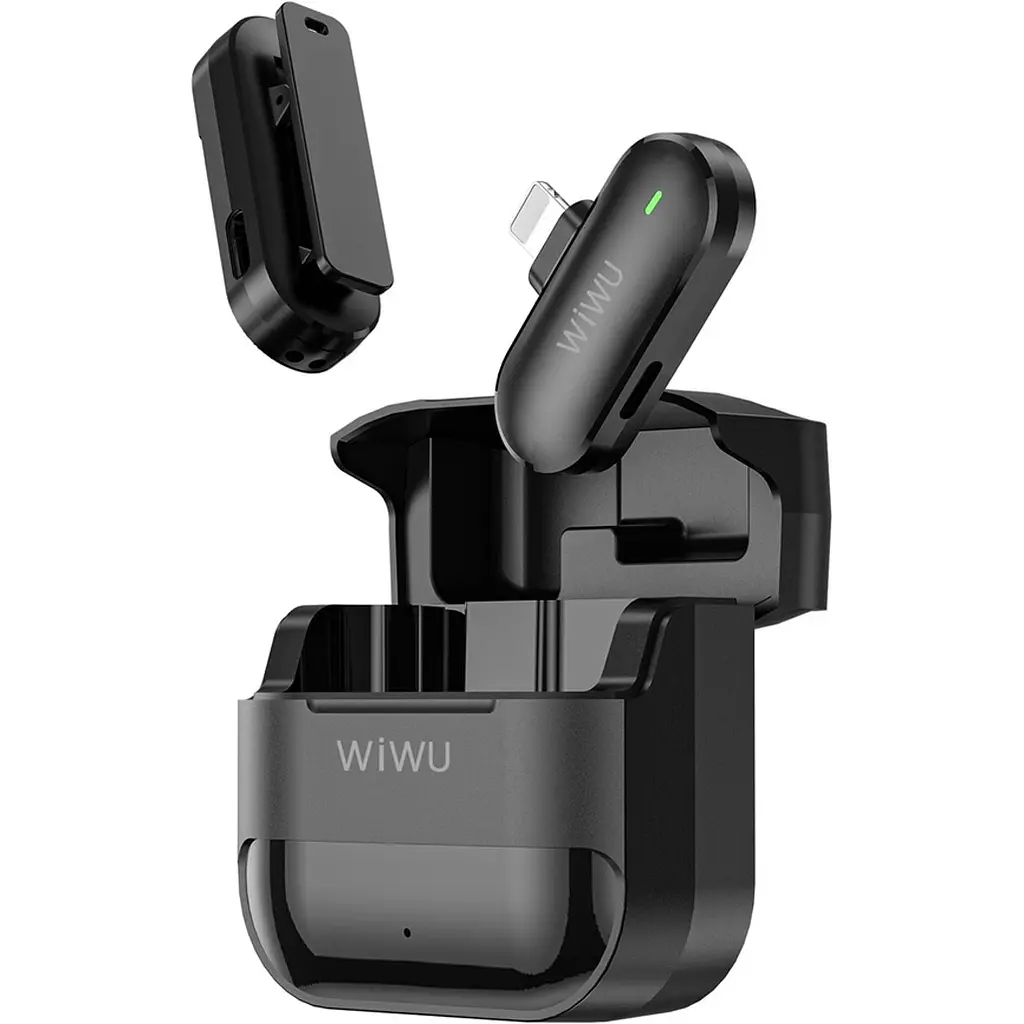 Микрофонная радиосистема Wiwu Mini Wi-WM001 Lightning [112548] - фото 3