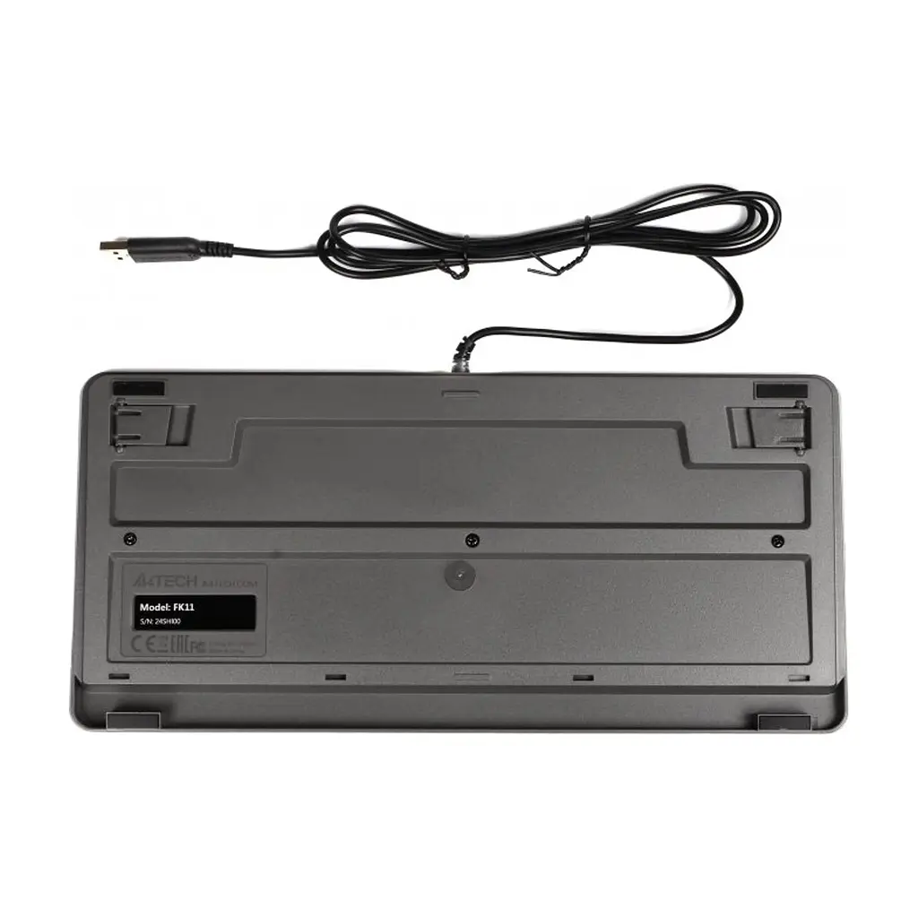 Клавіатура A4Tech FK11 Fstyler Compact Size USB Grey (4711421953313) - фото 6