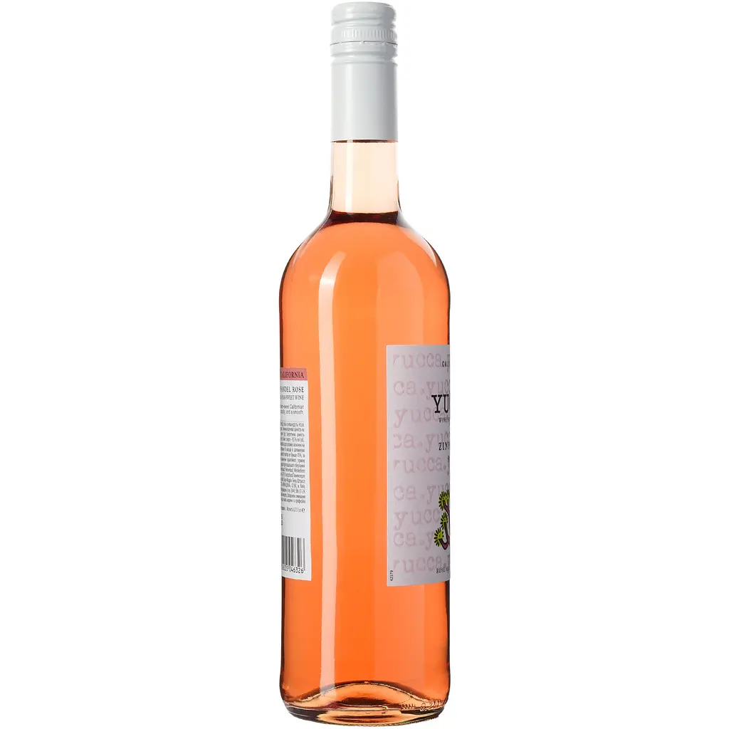 Вино Yucca Zinfandel Rose рожеве напівсолодке 0.75 л - фото 4