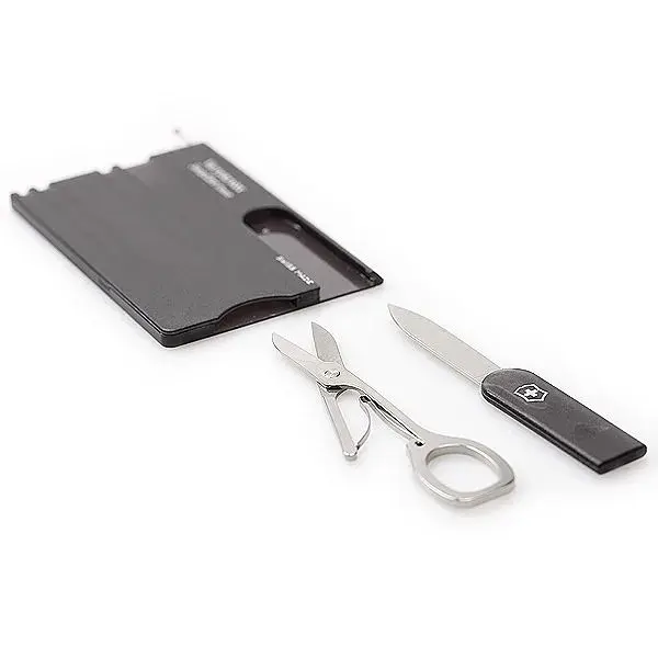 Ніж Victorinox Swisscard 82х54х4мм,10функ,чорн.прозор - фото 2