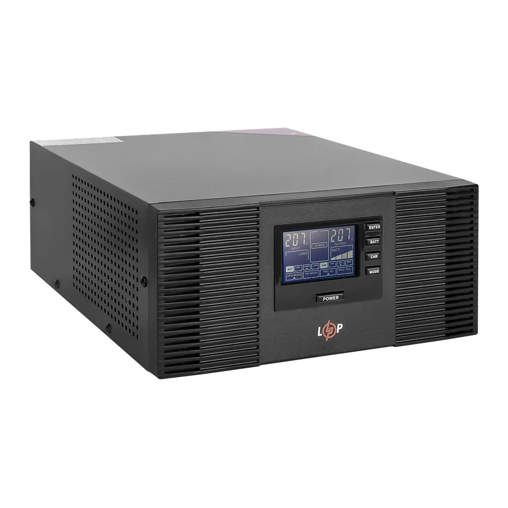 ДБЖ з правильною синусоїдою 12V LPM-PSW-1500VA (1050Вт) - фото 2