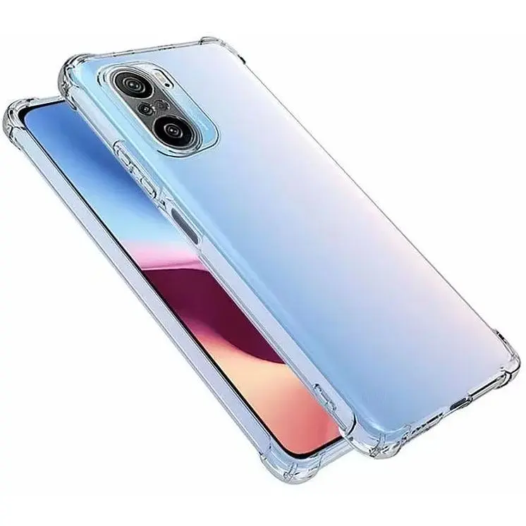 Панель BeCover Anti-Shock для Xiaomi Redmi K40/K40 Pro/K40 Pro Plus/Poco F3/Mi 11i Clear (706974) - фото 2