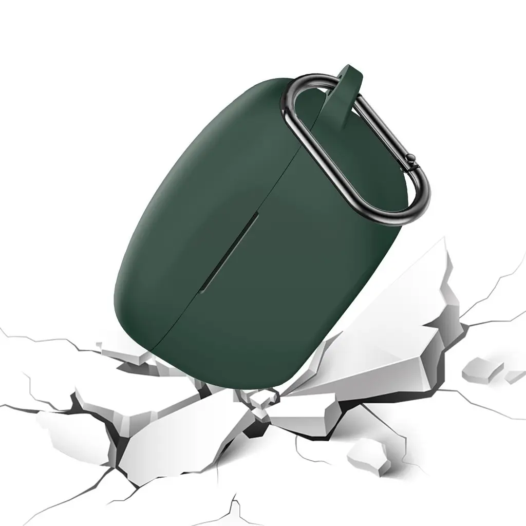 Чохол для навушників BeCover Silicon для Sony WF-1000XM5 Dark Green (710182) - фото 2