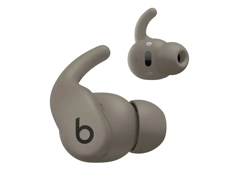 Навушники TWS Beats Power Fit — Wireless Fitness Earbuds with Secure Fit — Gravel Gray (ME2K4) - фото 2