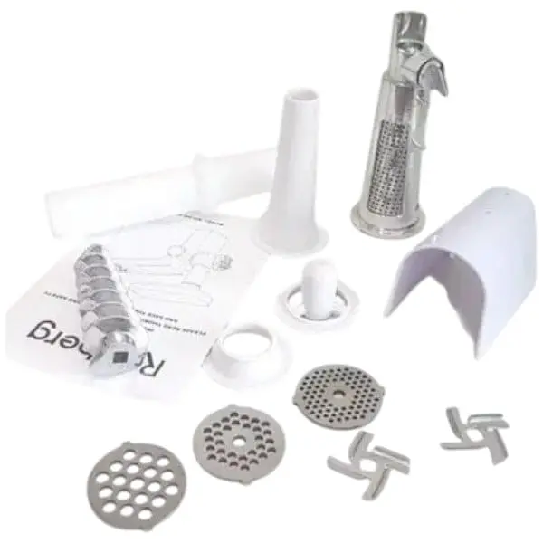 М'ясорубка Rainberg RB-673 з насадками для соку 3000 Вт - фото 2