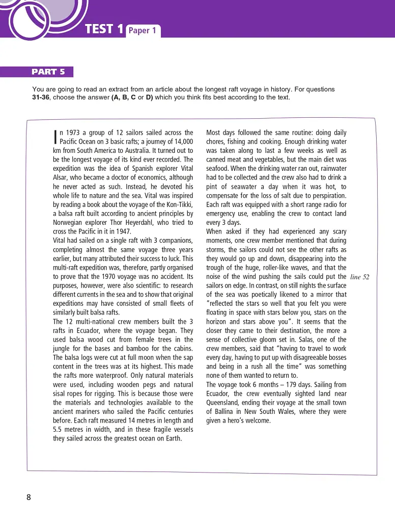 FCE for Schools Practice Tests 2. Student's Book - фото 8