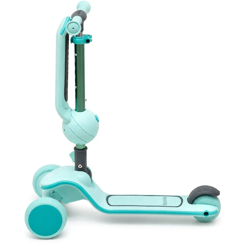 Самокат iSporter EVO 2в1 з сидінням зелений (M2_Green) - фото 6