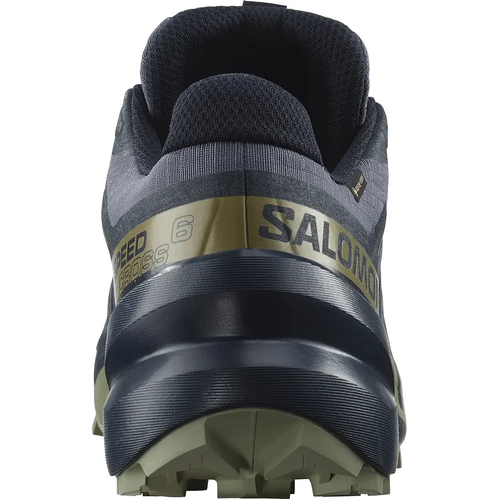 Кроссовки Salomon outdoor Speedcross GTX 6 10 Grisai/Carbon/Tea - фото 4