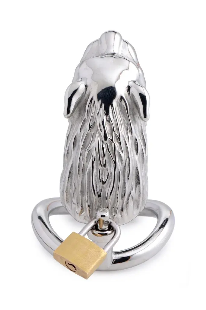 Клетка для члена Master Series Tiger King Cock Cage With Lock - фото 4