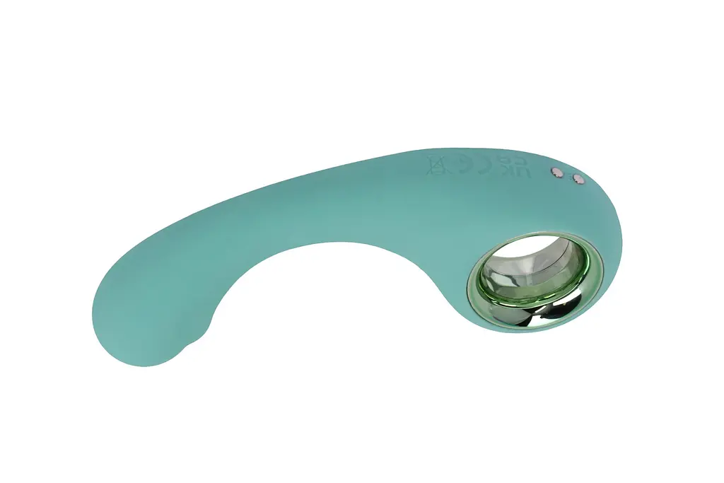 Вібратор FairyGasm BraveryAward 12.5 см зелений - фото 6