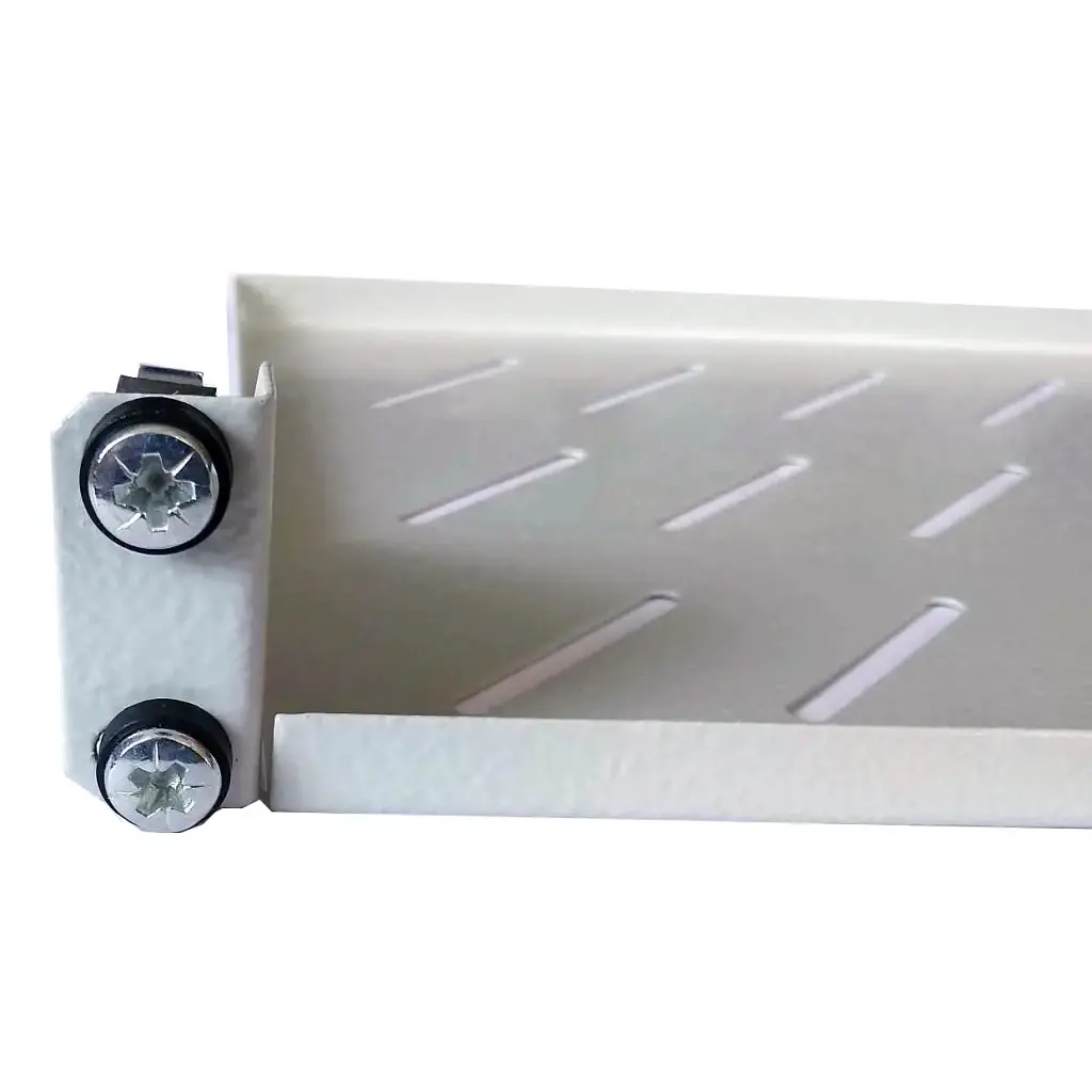 Полиця 19" Hypernet 1U глибина 250 мм сіра (CS-250-1U) - фото 2