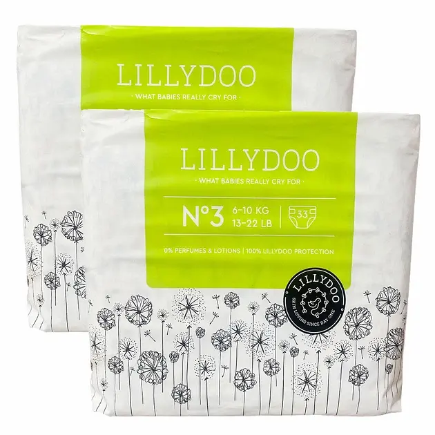 Підгузники LILLYDOO 3 Midi (6-10 кг) 66 шт