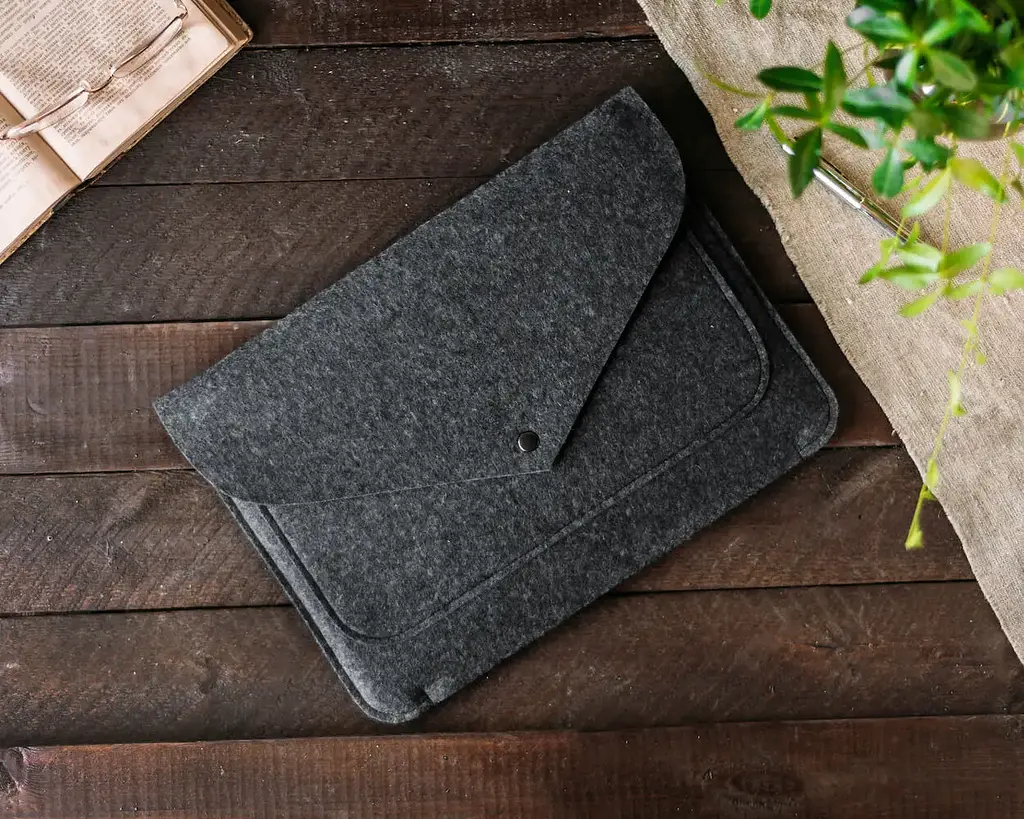 Чохол Gmakin Apple MacBook Pro 14` GM62-14 Felt Case (Black) [73582] - фото 8