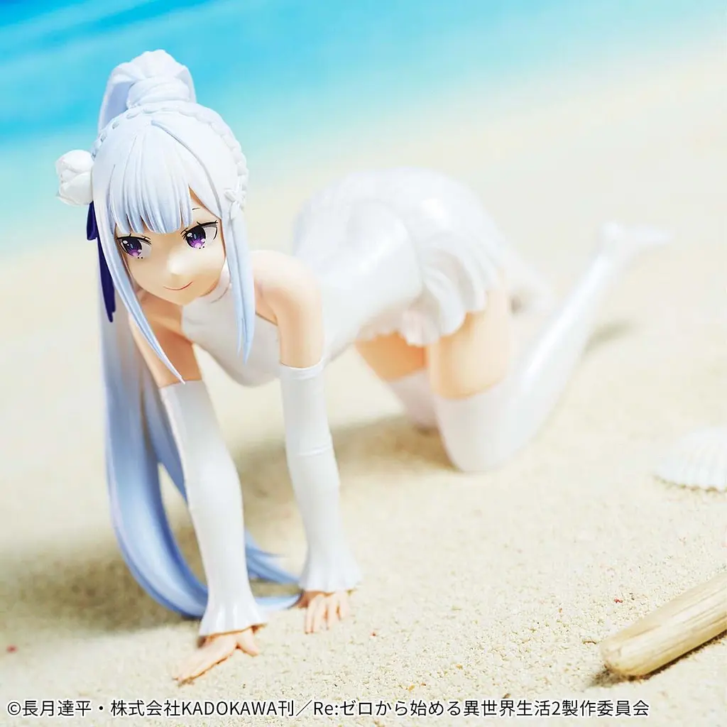 Фігурка Bandai Spirits Re:ZERO Emilia Життя в альтернативному світі з нуля Емілія 15 см BS R Z E 15 - фото 3