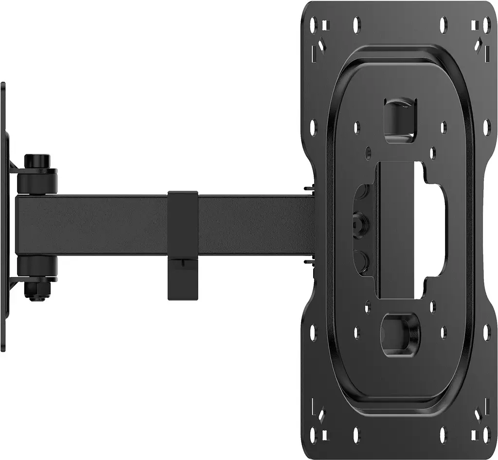 Кронштейн для ТВ AGN AGN43-221P з поворотом/одне коліно/23"-43"/30 кг/max.VESA 200x200/Чорний - фото 2