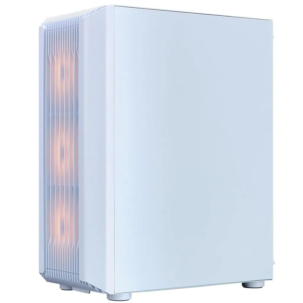 Корпус 1stPlayer H6-WH-4F7-W White без БЖ (H6-WH-4F7-W) - фото 8