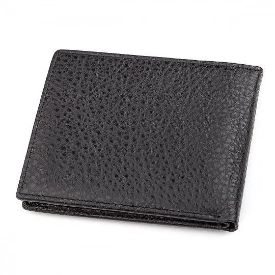 Чоловічий гаманець ST Leather 18319 (ST160) чорний шкіряний - фото 3