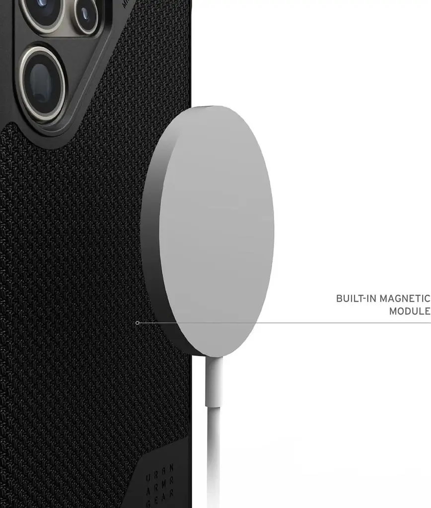 Чохол протиударний UAG Metropolis LT MagSafe для Samsung Galaxy S24 Ultra (S928) Black Kevlar 214420113940 - фото 4